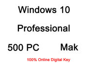 PC Computer Windows 10 Pro Activation Key Volume Mak 500 PC ESD Email