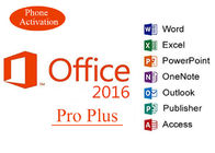 Microsoft Office 2016 Professional Plus Tel Activated Key License Retail
