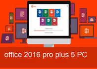MS Office 2016 Professional Plus 5PC Online Activate Retail Key Code