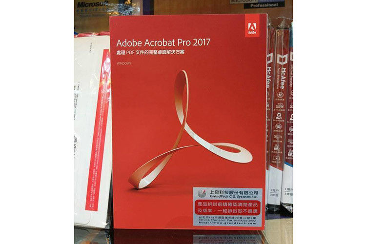Full Retail Version Adobe Acrobat PRO 2017 on line for Windows/Mac for on line PDF production software