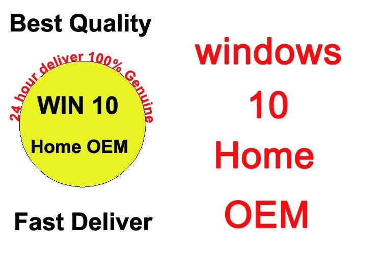OEM Microsoft Windows 10 License Key , Windows 10 Home Licence Key Activation