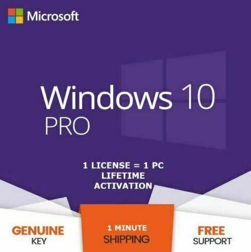 PC 32 / 64 Bit Microsoft Windows 10 License Key