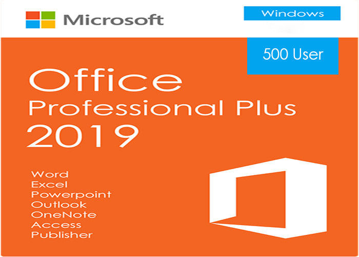 Genuine Code 500pc Microsoft Office 2019 Pro Plus Activation Key License Mak