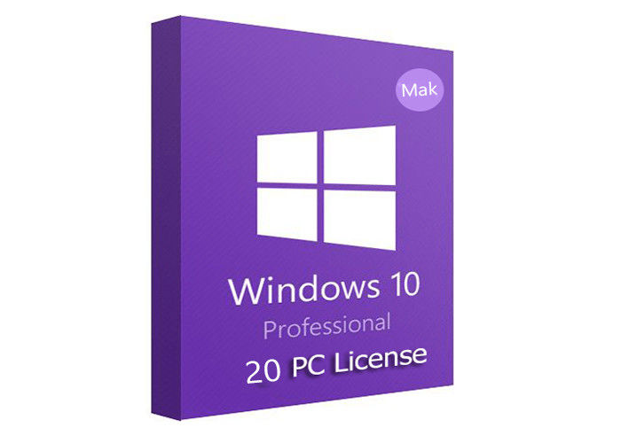 Windows 10 Pro Professional Mak 20 User Digital Online Activation