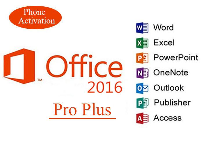 6 Hours Retail Microsoft Office Professional Plus 2016