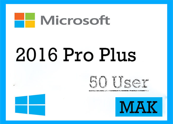 Mak 50 User PC License Office 2016 Professional Plus