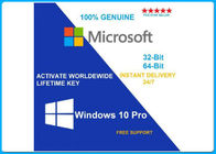 Upgrade Microsoft Windows 10 License Key , 32 64 Bit Win 10 Pro Product Key