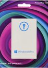 Windows 8 Pro Upgrade 32/64 Bit Product Key Card Free Updates To 8.1 Pro And Win10