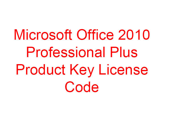 50 PC Mak Microsoft Office 2010 Key Code , Microsoft Office Pro Plus Key Retail