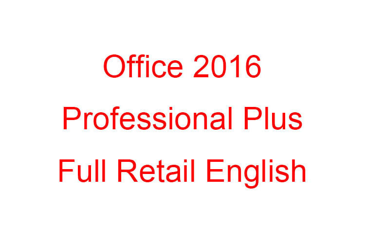 500 User Microsoft Office 2016 Professional Plus Retail Key Email Format