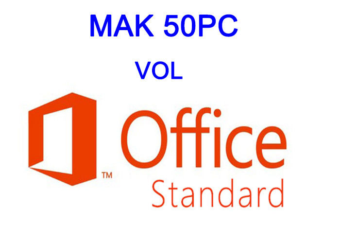 Mak VOL 50 Pc Microsoft Office 2016 Standard Key