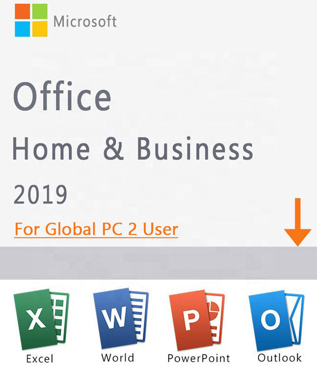 2GB RAM Unbind 2PC Microsoft Office Home Business 2019