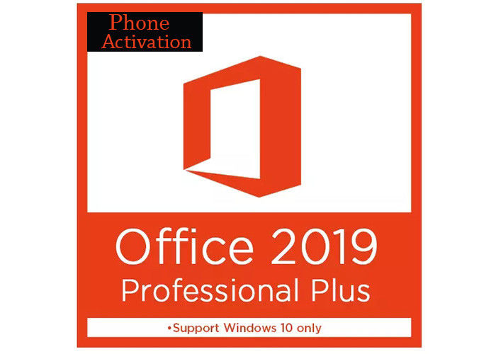 Global Version Microsoft Office 2019 Professional Plus Key Code Phone Activation Only