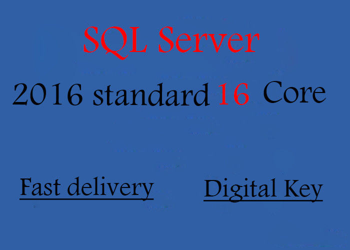 16 Core License Unlimited MS SQL Server 2016 Standard