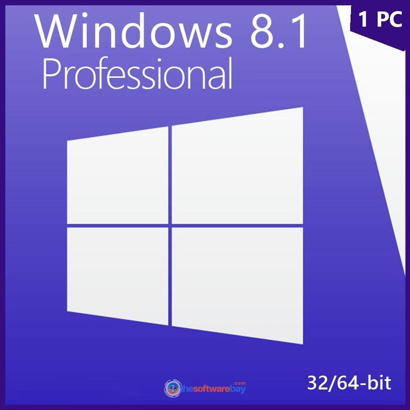 Digital 64/32 Bit Win 8.1 Pro Key Code Online 24 Hours Ready Stock Email Delivery